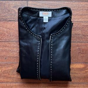 Black Pleather Jacket